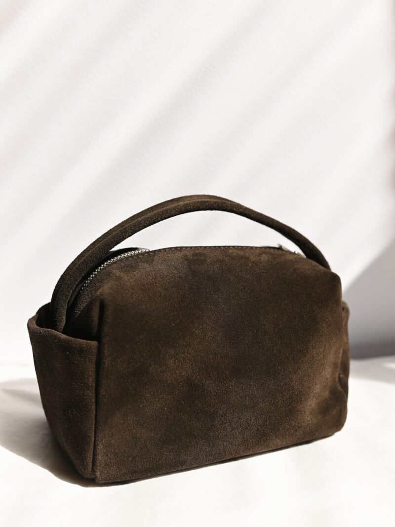 Forgotten Planet Brown Suede Bag